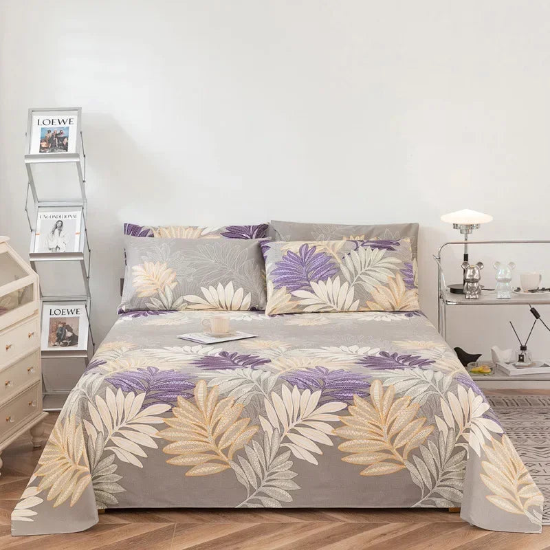 SONN6 - Lenzuolo da letto in morbido 100% cotone