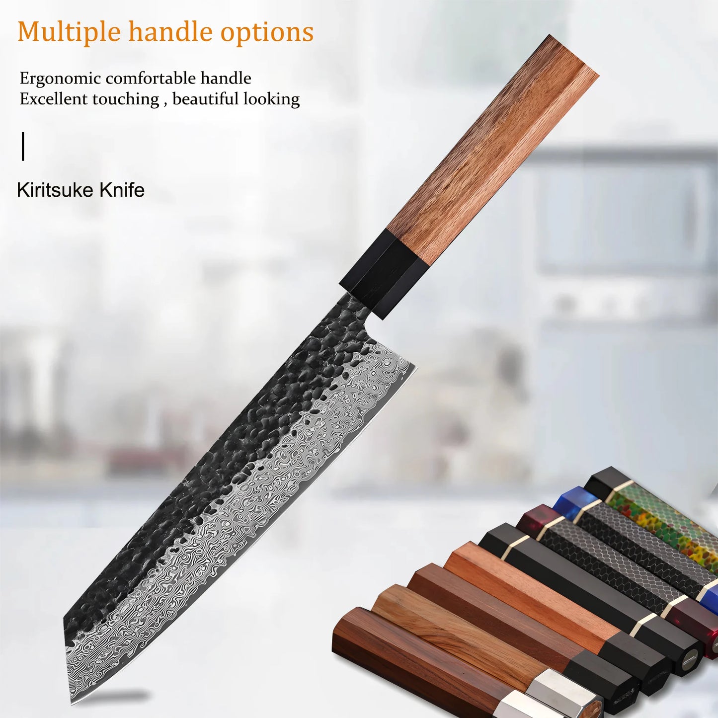 UTES12 - Coltello da cucina Coltello multiuso Mannaia Carne Pesce