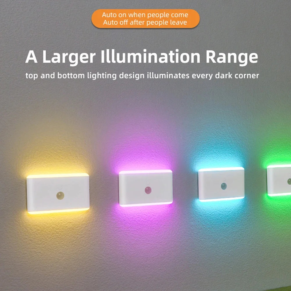 ILLR22 - Luce notturna a LED con sensore di movimento, interruttore touch, dimmerabile