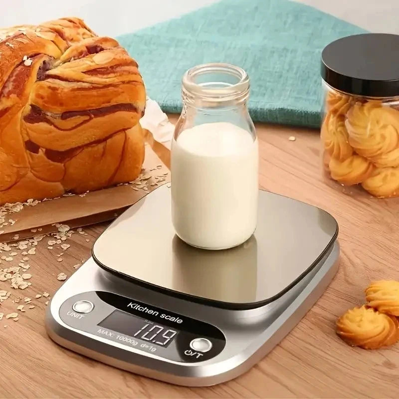 COTS25 - Bilancia da cucina digitale da 10 kg con funzione tara