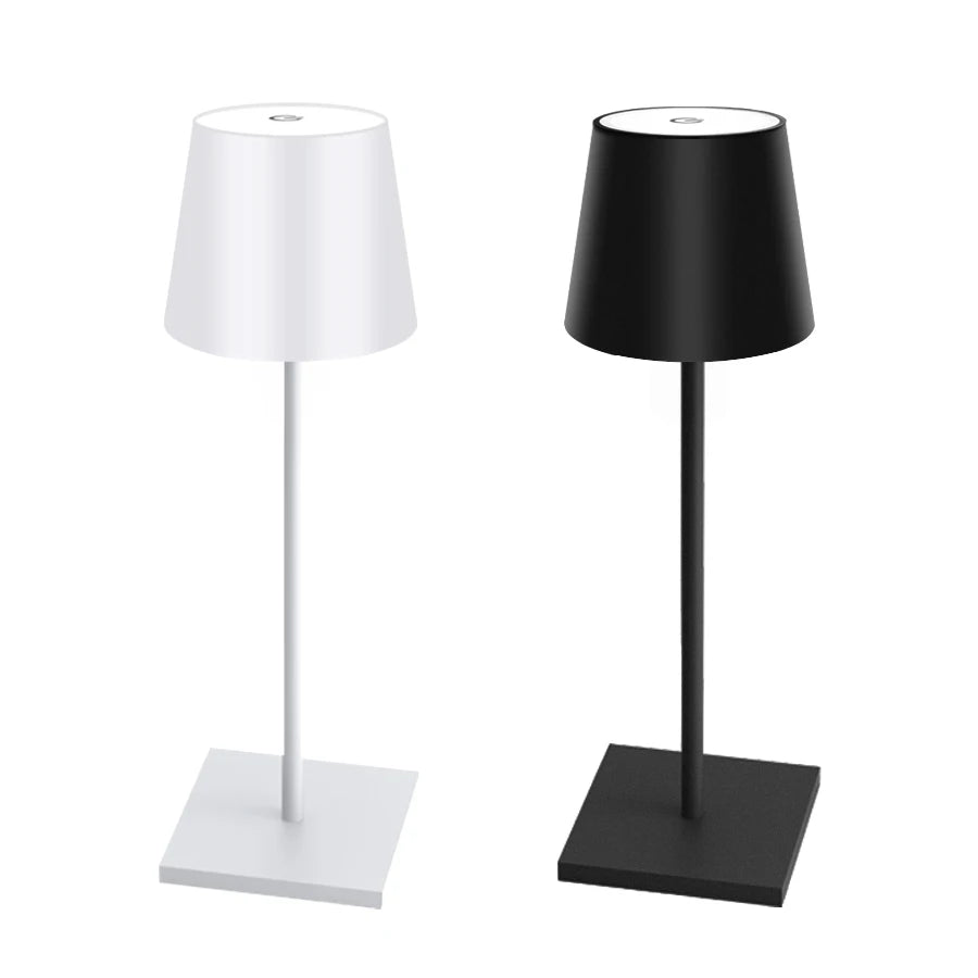 ILLUT14 - Lampada da tavolo a LED ricaricabile con interruttore touch