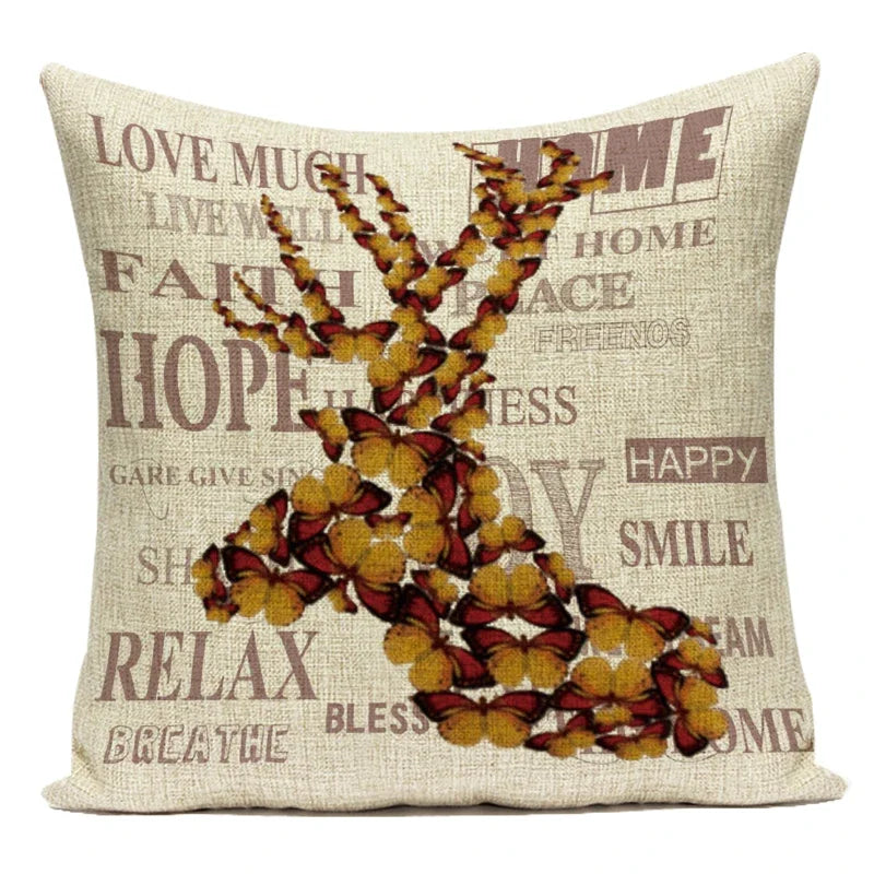 TESS9 - Cuscino con vari animali