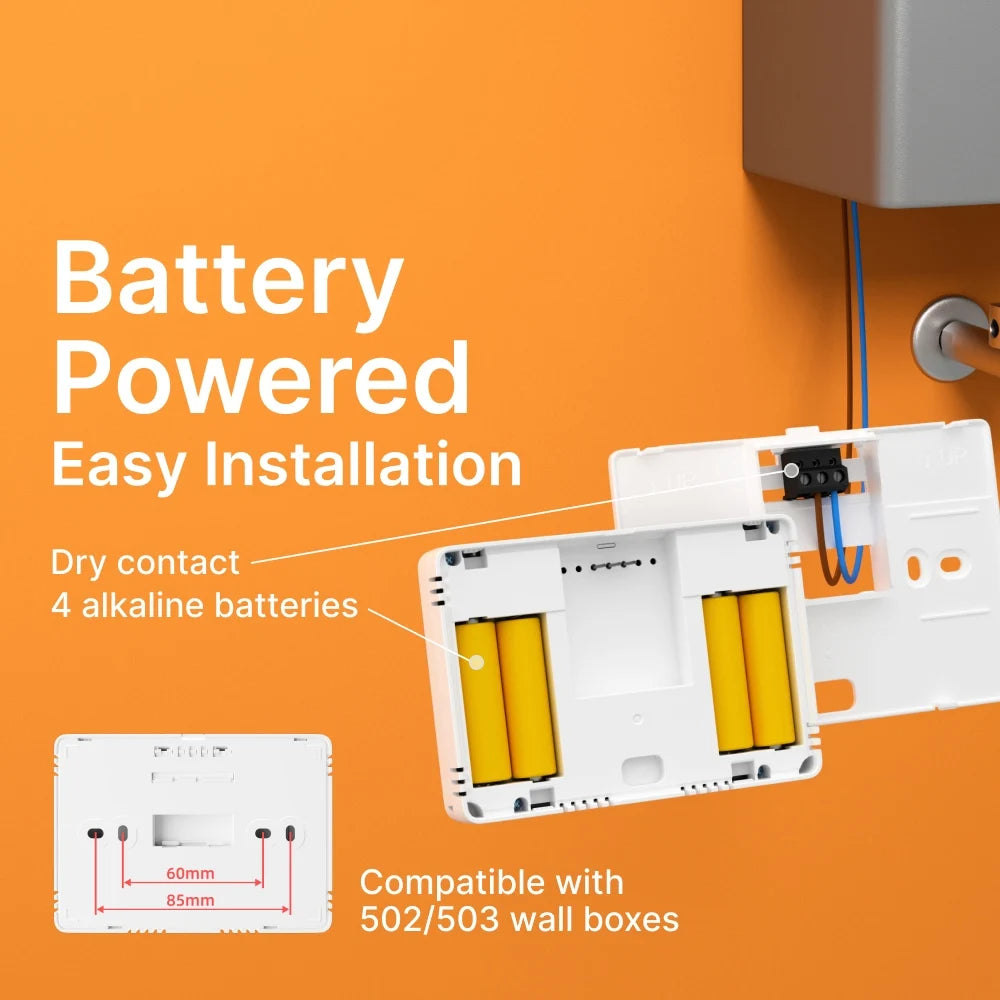 EFFIE5 - Termostato intelligente Tuya per riscaldamento/raffreddamento per caldaia