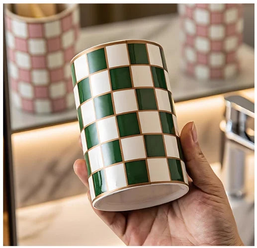 ACCL23 - Contenitore per spazzolino da denti in ceramica