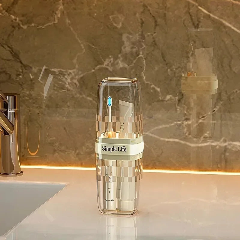 ACCL18 - Custodia trasparente per spazzolini da denti