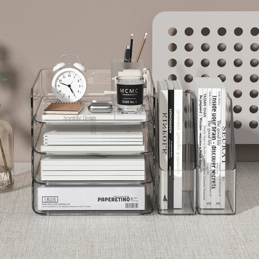 ORGAS5 - Organizer da scrivania con 2 portadocumenti verticali