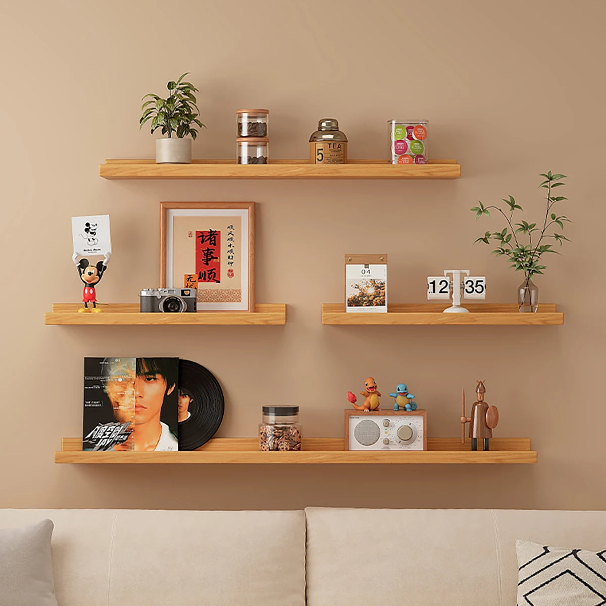 ARREM16 - Mensola galleggiante in legno