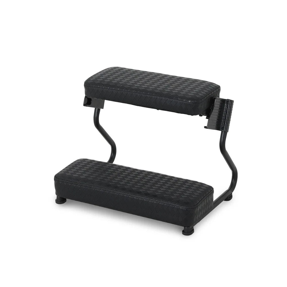 ERGOL11 - Poggiapiedi ergonomico per ufficio domestico, a doppio strato, con pedali