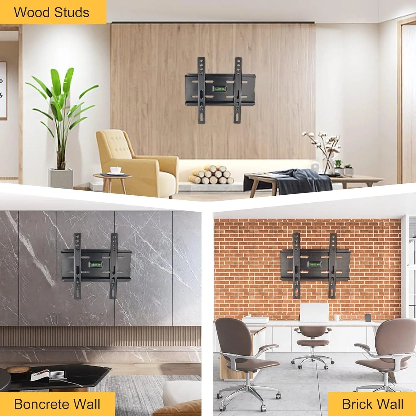 INTRAS8 - Supporto TV da parete fisso