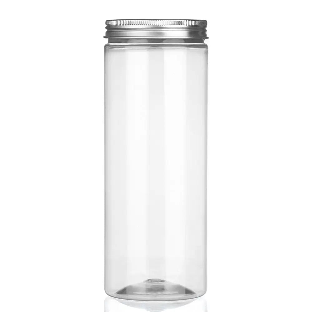 CONS22 - Contenitori per alimenti trasparenti con coperchi e etichette