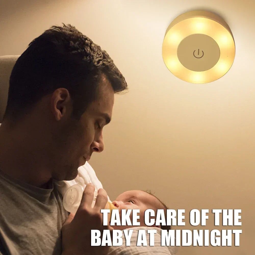 ILLR21 - Luci notturne a LED con sensore tattile a 3 modalità