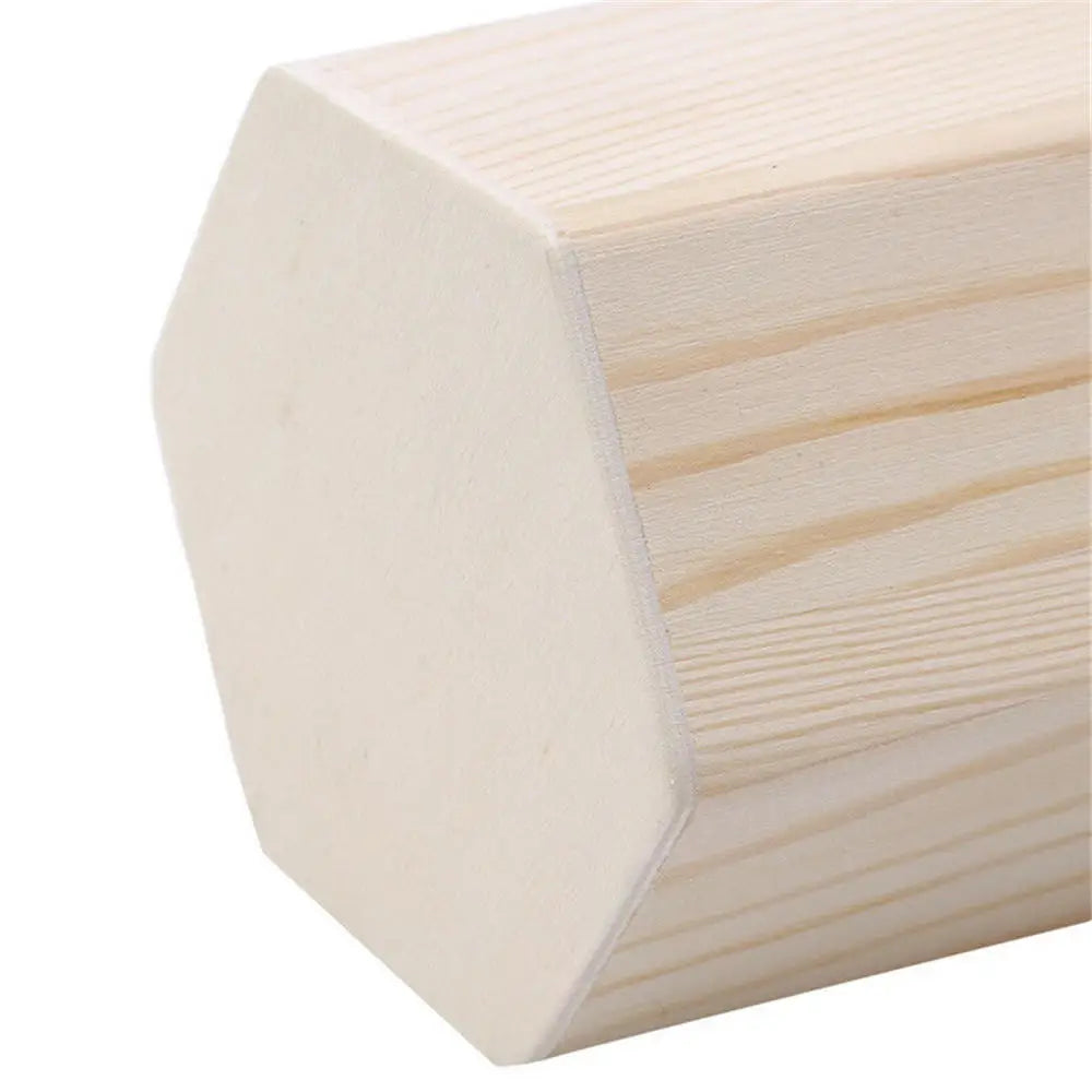 ORGAS8 - Portapenne da scrivania in legno, quadrato/rotondo/esagonale