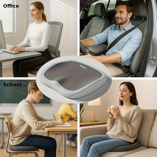 ERGOL19 - Cuscino ergonomico in memory foam con supporto lombare