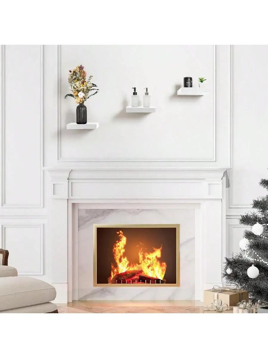 ARREM14 - Mensola galleggiante quadrata in legno