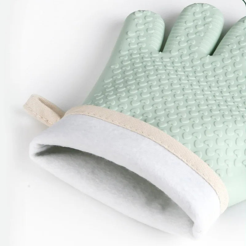 TESC36 - Guanti spessi antiscottatura in silicone, resistenti al calore