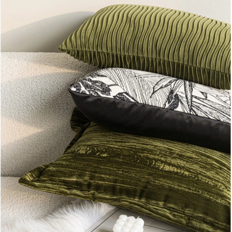 TESS6 - Copricuscino moderno di lusso  jacquard ricamato ad alta densità