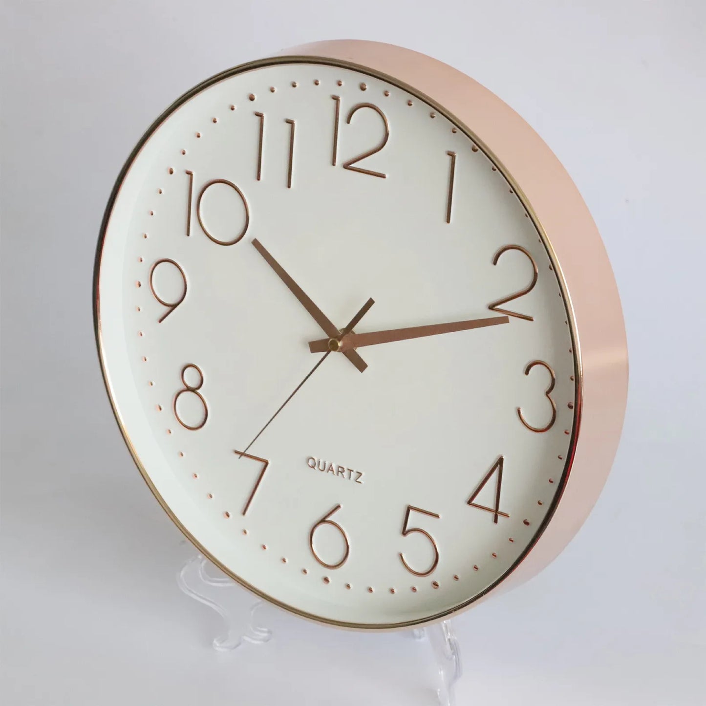 DECOM17 - Orologio da parete da 30 cm, design moderno, nordico