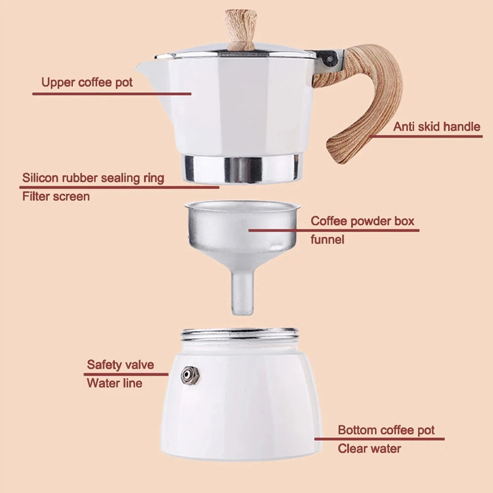 CAFT3 - Caffettiera Moka da 150 ml