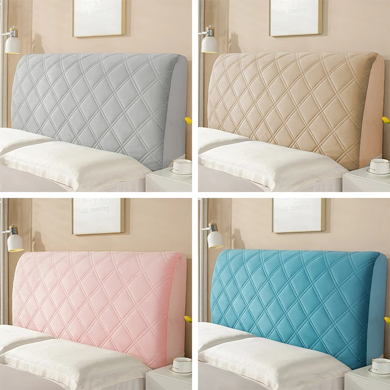 SONN9 - Copritestata letto di alta qualità in velluto