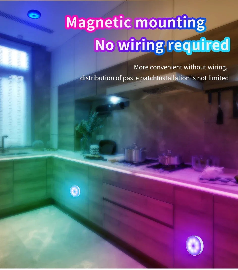 ILLR17 - Luce notturna a LED con sensore di movimento ricaricabile