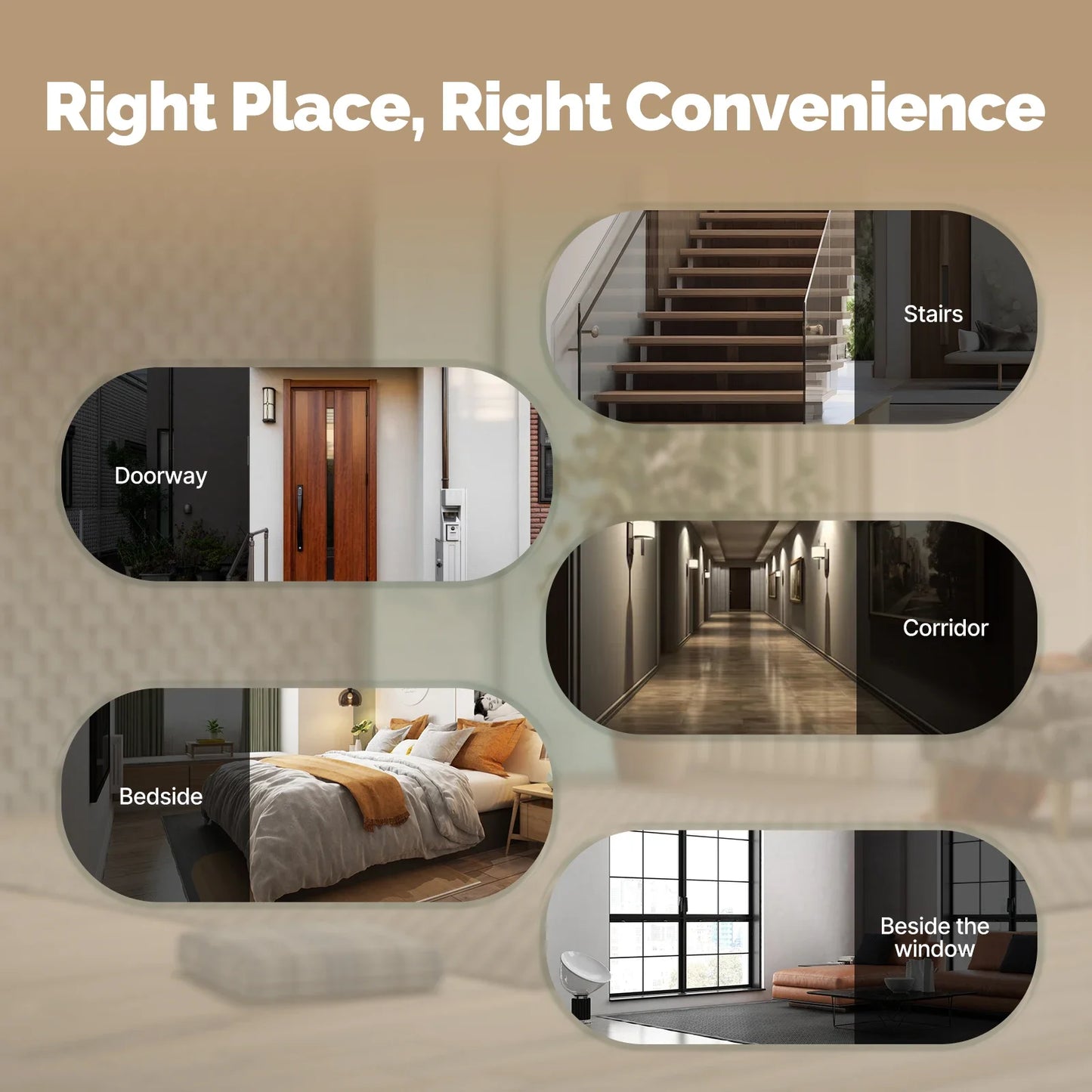 SICUD2 - Sensore PIR intelligente Tuya alimentato a batteria