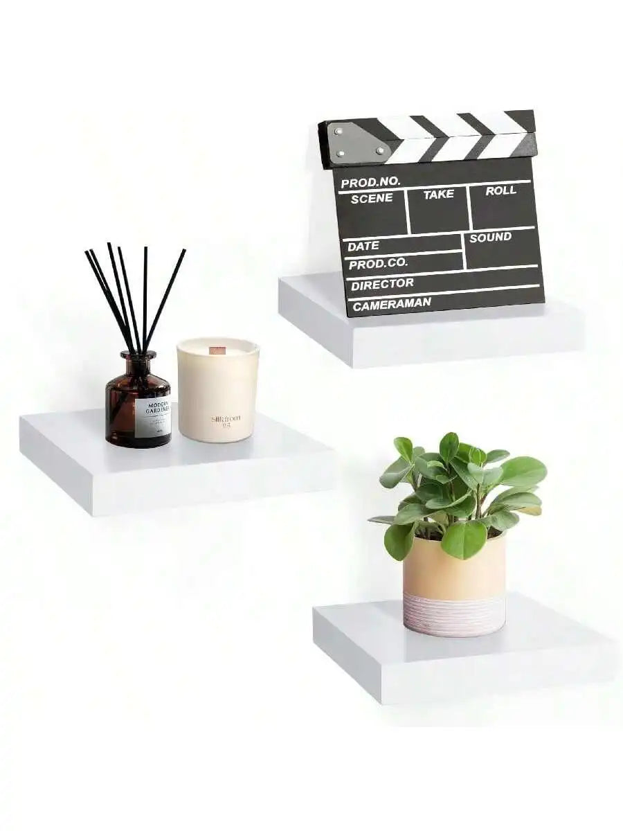 ARREM14 - Mensola galleggiante quadrata in legno