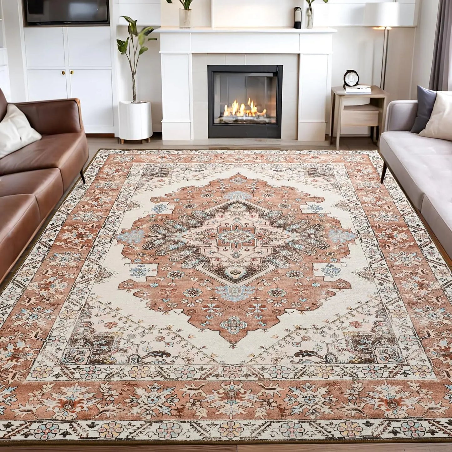 TESS27 - Tappeto decorativo etnico persiano