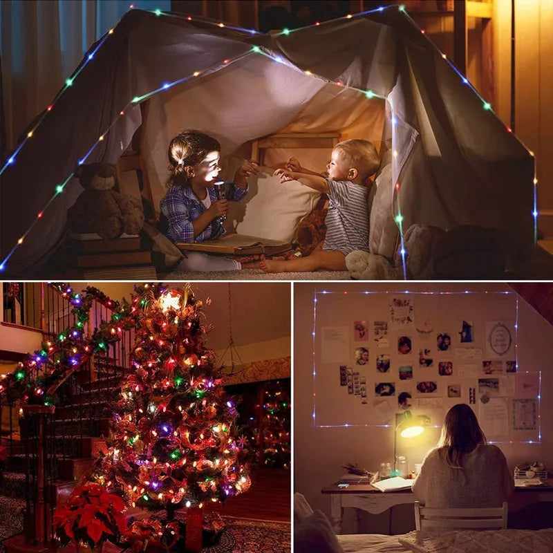 OUTDB5 - Luci a stringa solari per esterni, impermeabili