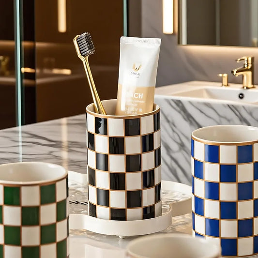 ACCL23 - Contenitore per spazzolino da denti in ceramica