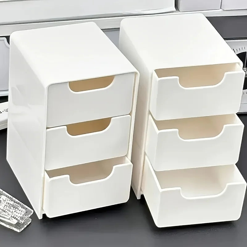 ORGAS2 - Elegante organizer da scrivania a 3 ripian