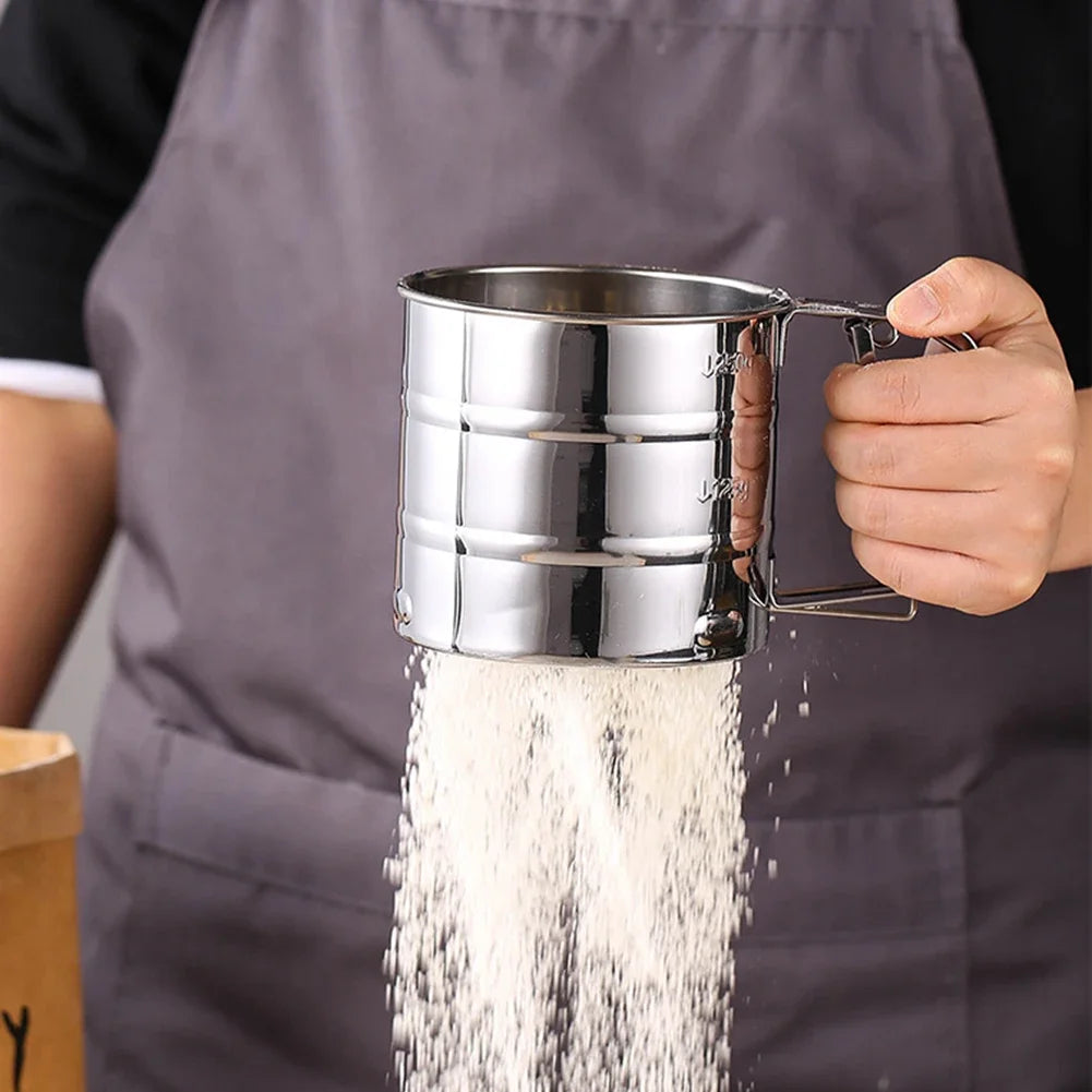 COTS20 - Setaccio per farina per la cottura in acciaio inox