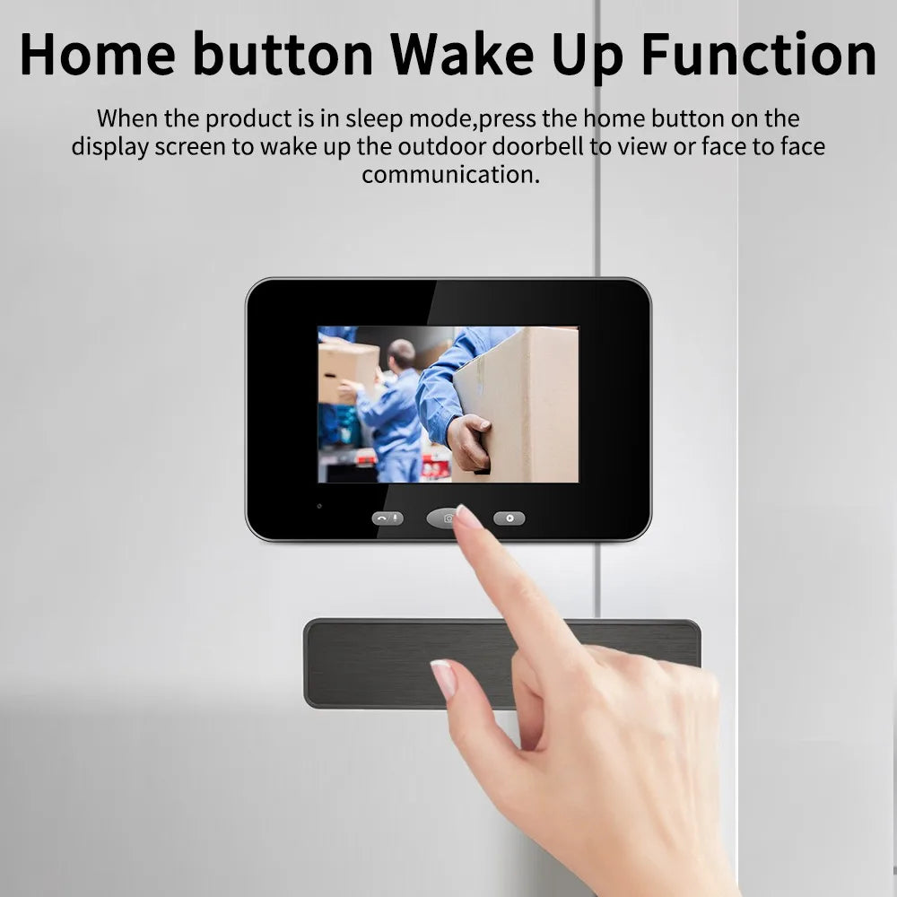 SICUD7 - Smart Wireless Intercom Campanello Digitale Videocamera