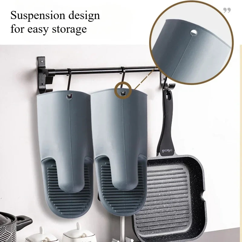 TESC32 - Guanti in silicone per forno a microonde