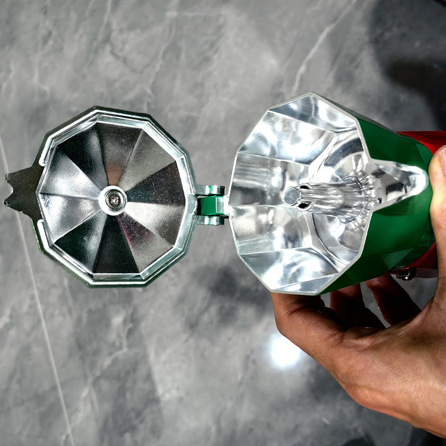 CAFT1 - Caffettiera Moka Espresso, Moka 150ml e 300ml