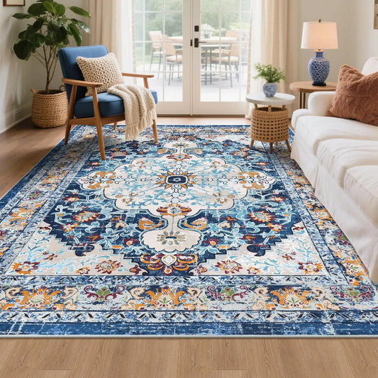 TESS28 - Tappeto etnico persiano con motivo floreale