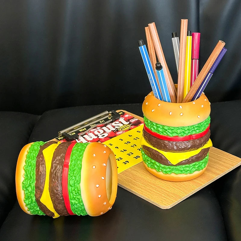 ORGAS15 - Delizioso portapenne per hamburger