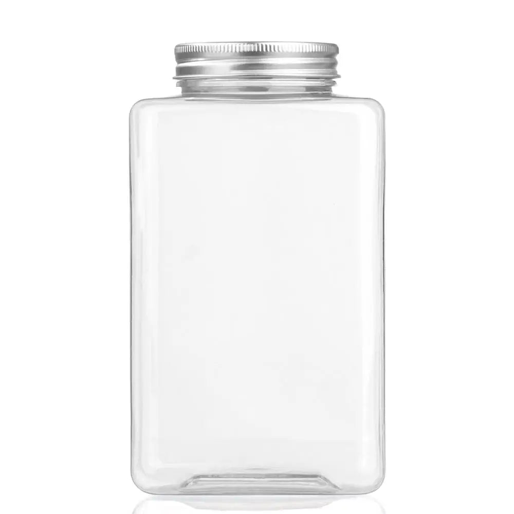 CONS22 - Contenitori per alimenti trasparenti con coperchi e etichette