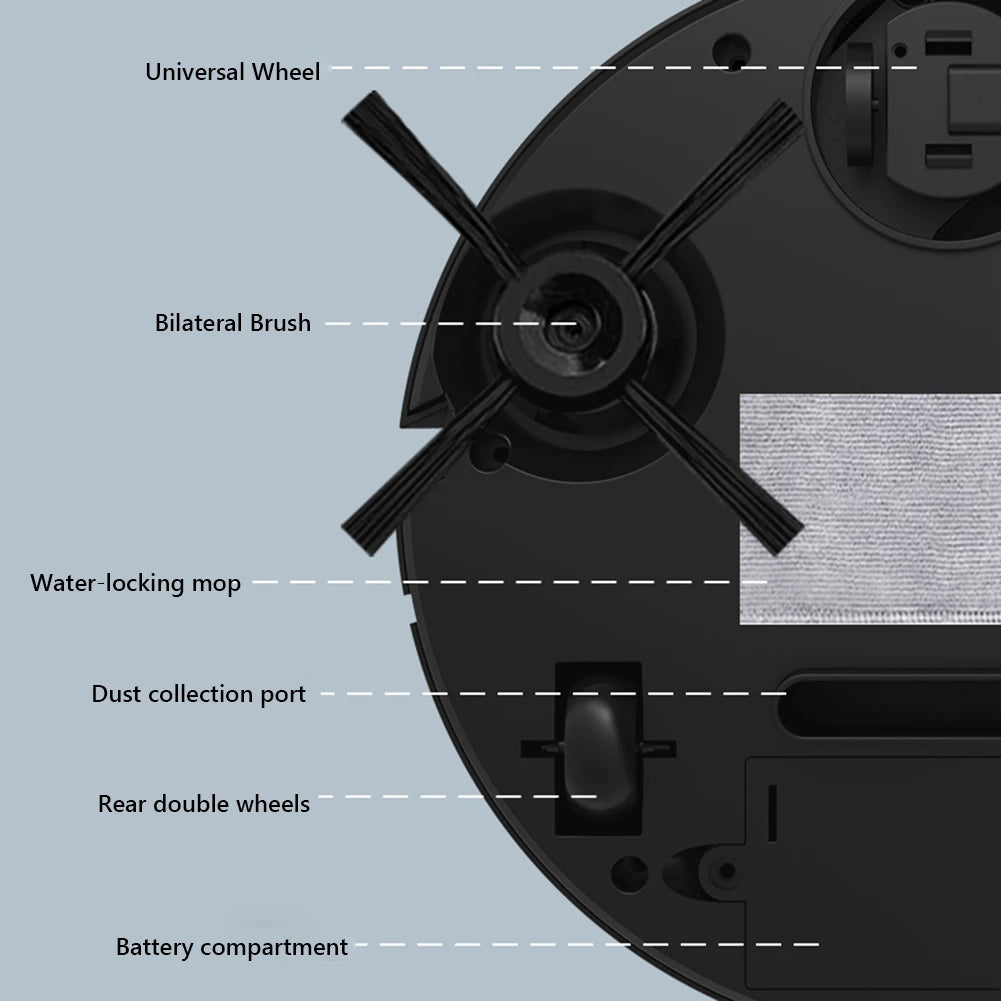 PULIS10 - Robot lavapavimenti 3 in 1