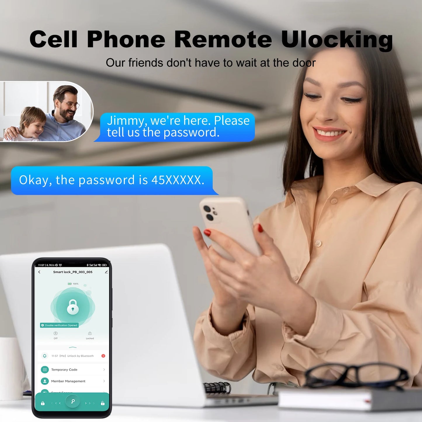 ACCET15 - Serratura intelligente Bluetooth