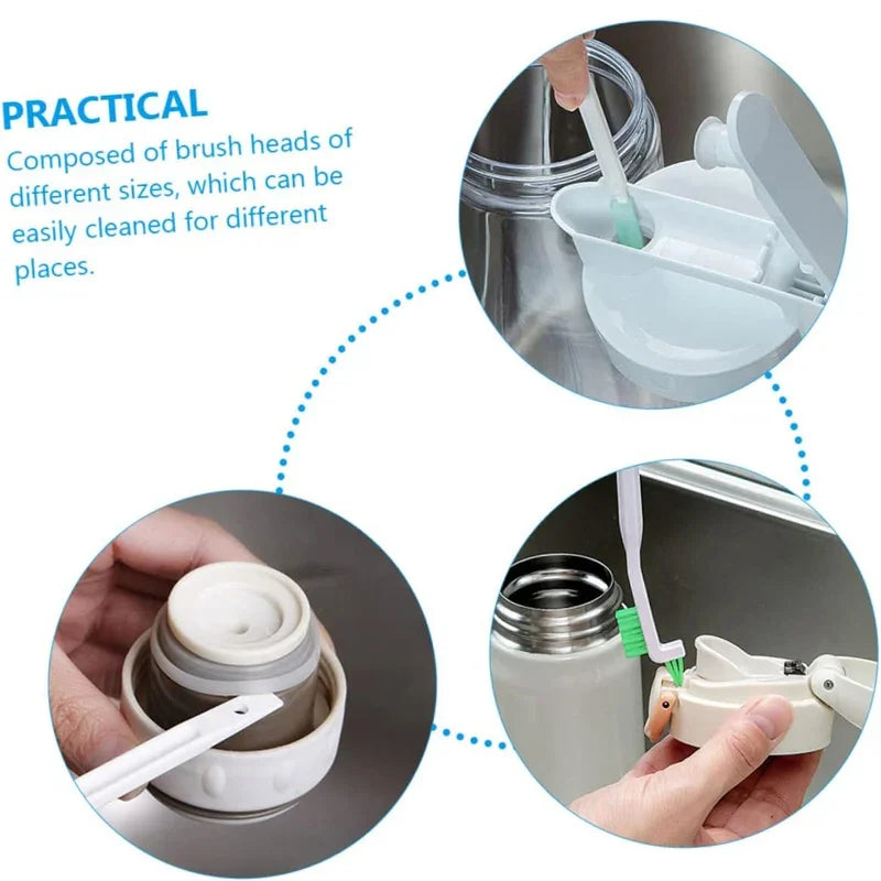 PULIS6 - Set di spazzole per la pulizia della casa