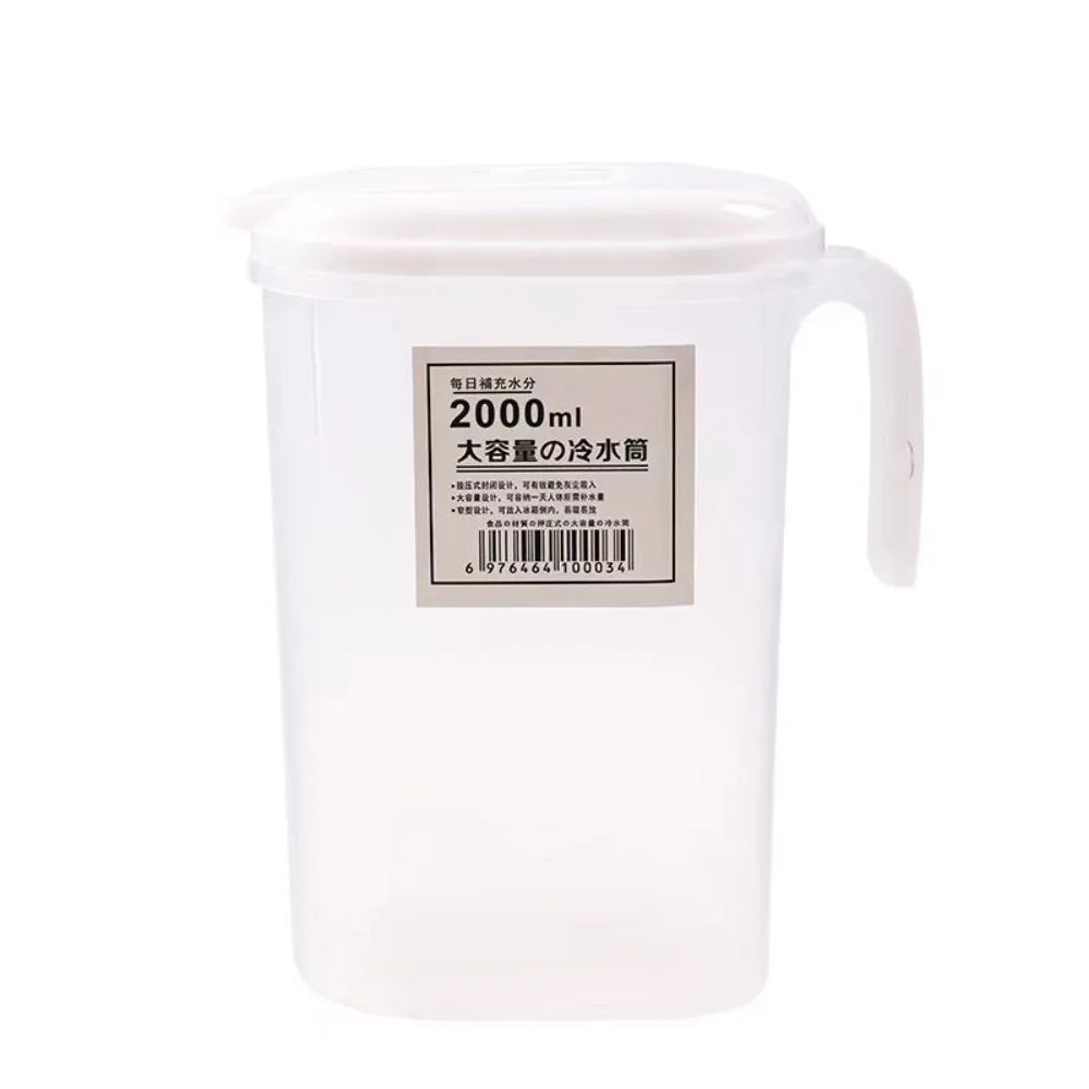 ACCT8 - Brocca per frigorifero in plastica da 1,5 l e 2 l con coperchio filtrante