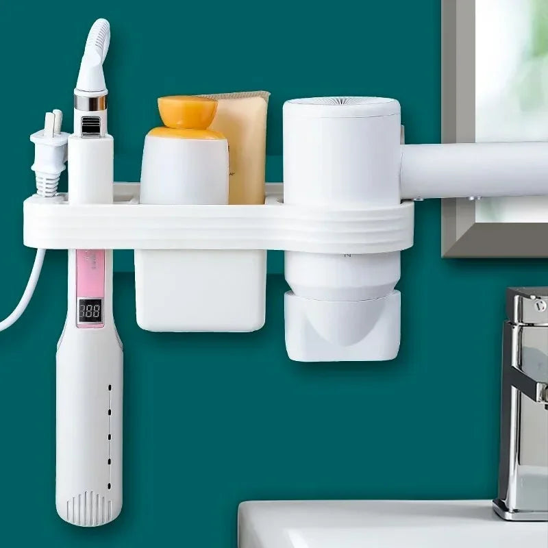 ORGB13 - Mensola per bagno, porta asciugacapelli