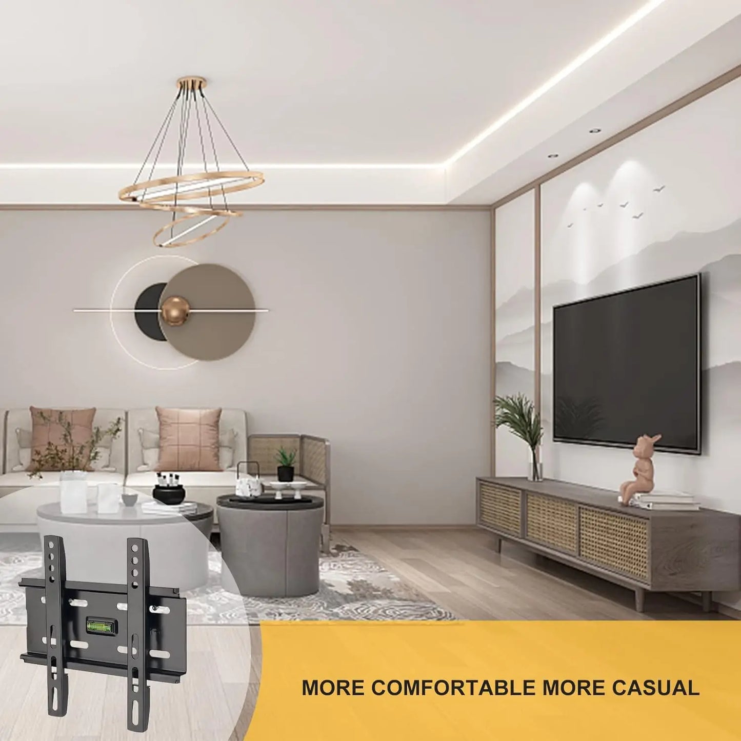 INTRAS8 - Supporto TV da parete fisso