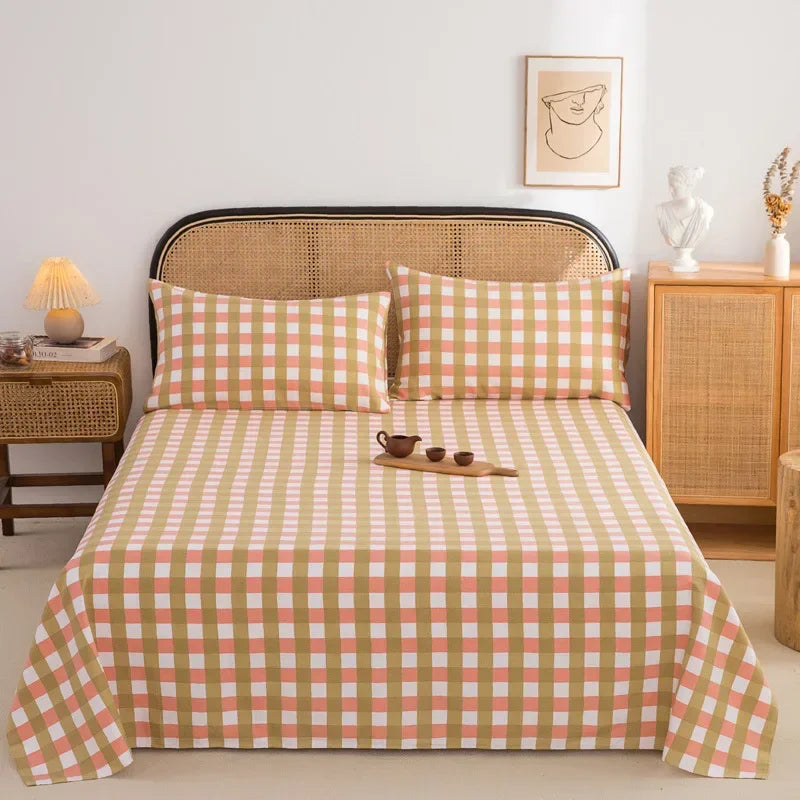 SONN6 - Lenzuolo da letto in morbido 100% cotone