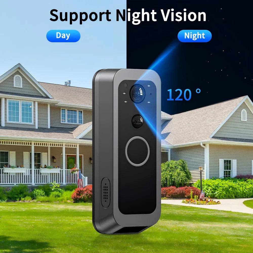 SICUD7 - Smart Wireless Intercom Campanello Digitale Videocamera