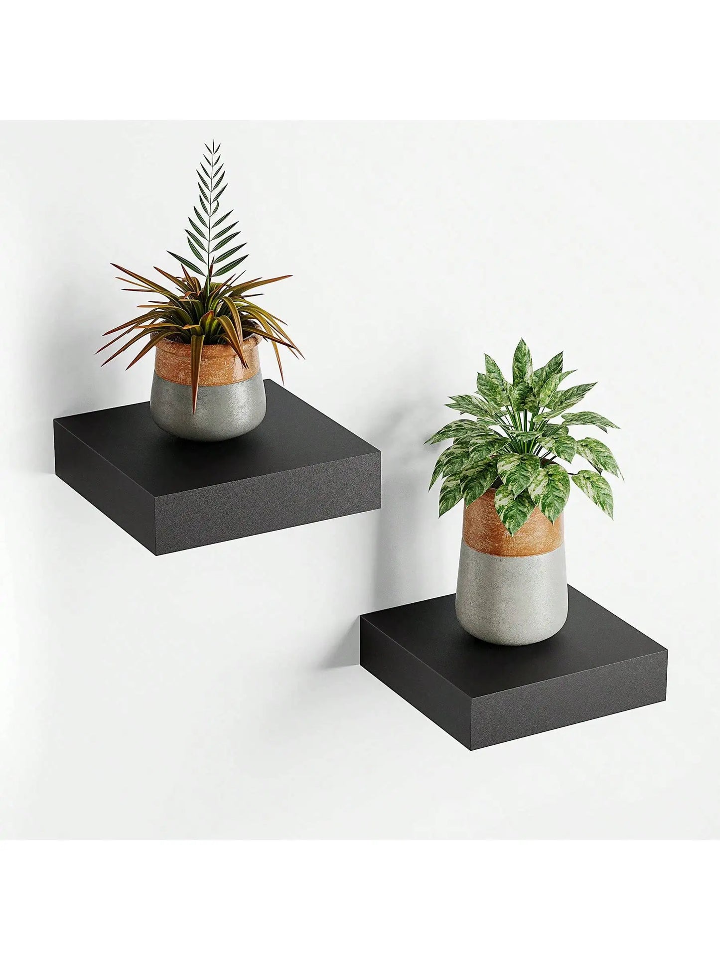 ARREM14 - Mensola galleggiante quadrata in legno