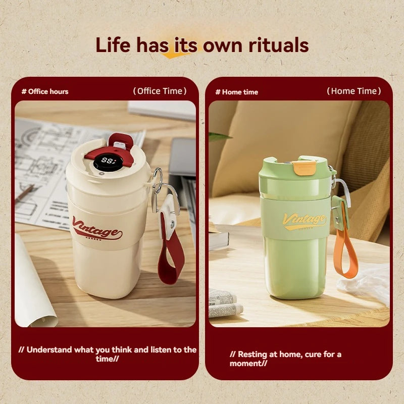 CAFT17 - Tazza termica da caffè in ceramica da 500 ml