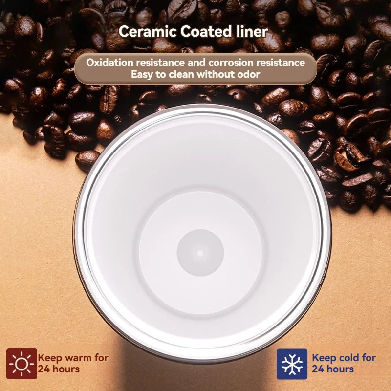 CAFT17 - Tazza termica da caffè in ceramica da 500 ml