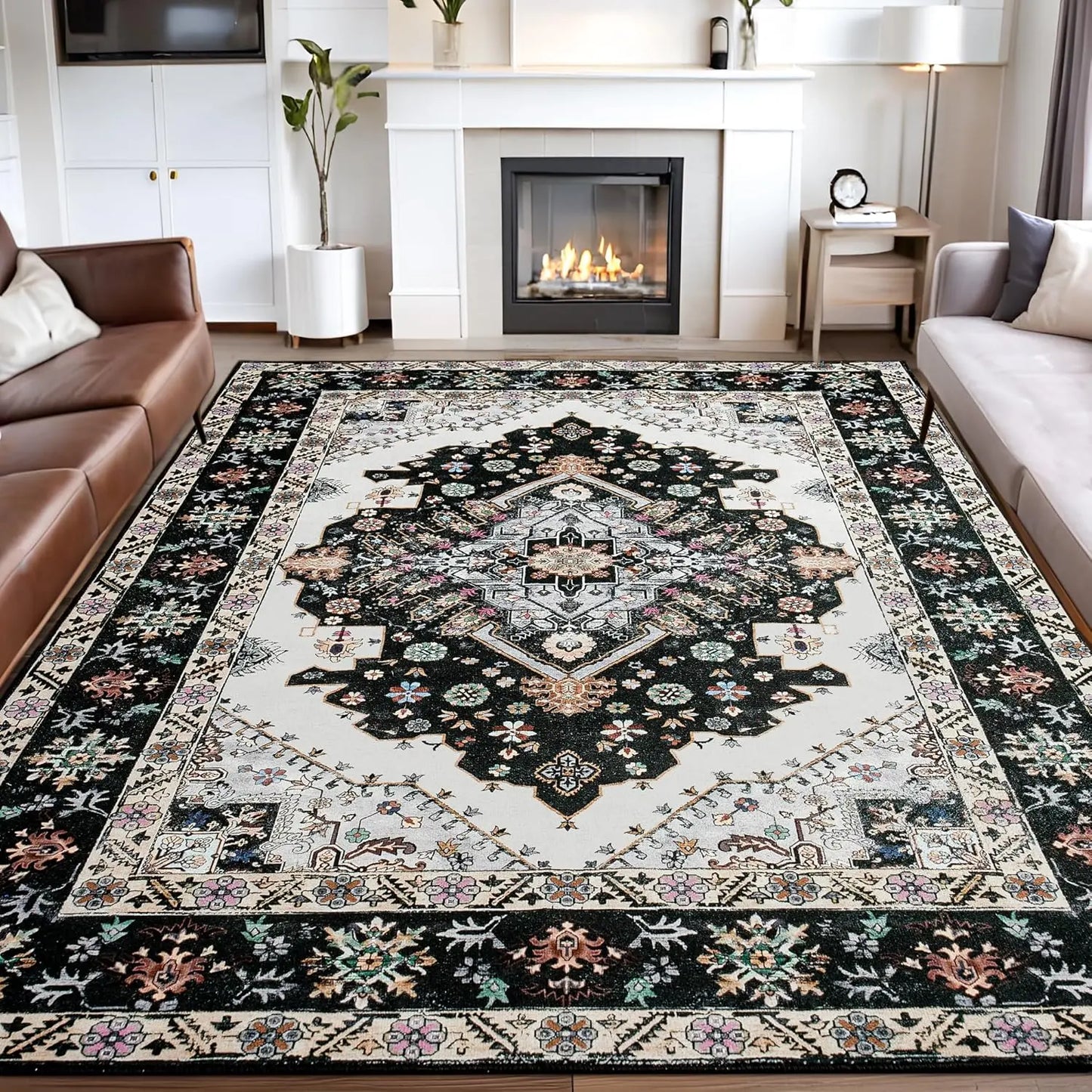 TESS27 - Tappeto decorativo etnico persiano