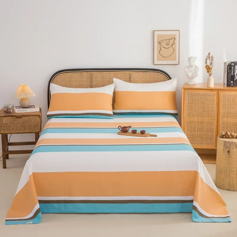 SONN6 - Lenzuolo da letto in morbido 100% cotone